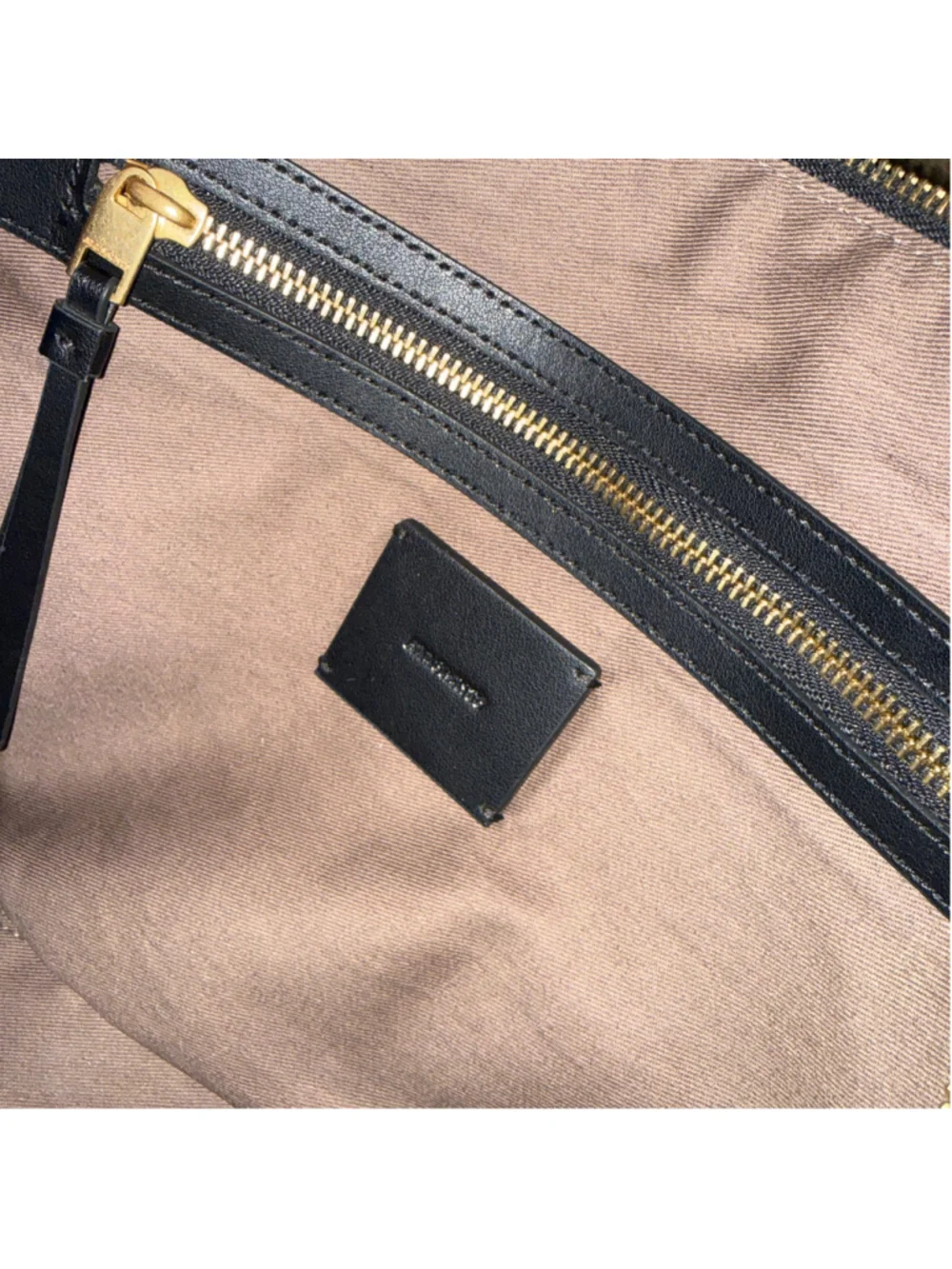 All Saints Black Leather Hobo Bag